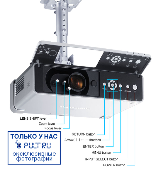 Проектор Panasonic PT-F300E артикул 355971FV-1 фото 6