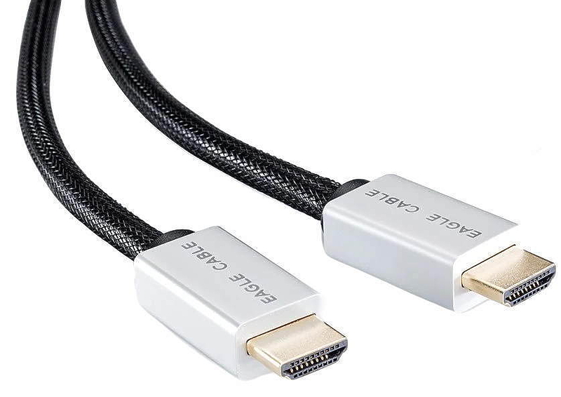 HDMI-кабель Eagle Cable DELUXE II High Speed HDMI Ethern. 0,75m, 10012007 артикул 250146Si-1