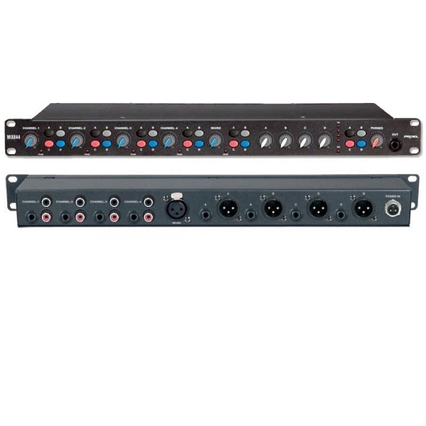 Proel AMIX4Z микшерный пульт со встроенным усилителем артикул 347411SI-1