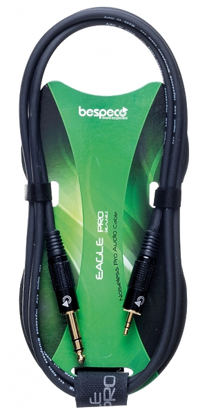 Кабель miniJack-Jack Bespeco EASMS500 5 m артикул 257123Si-1 фото 3
