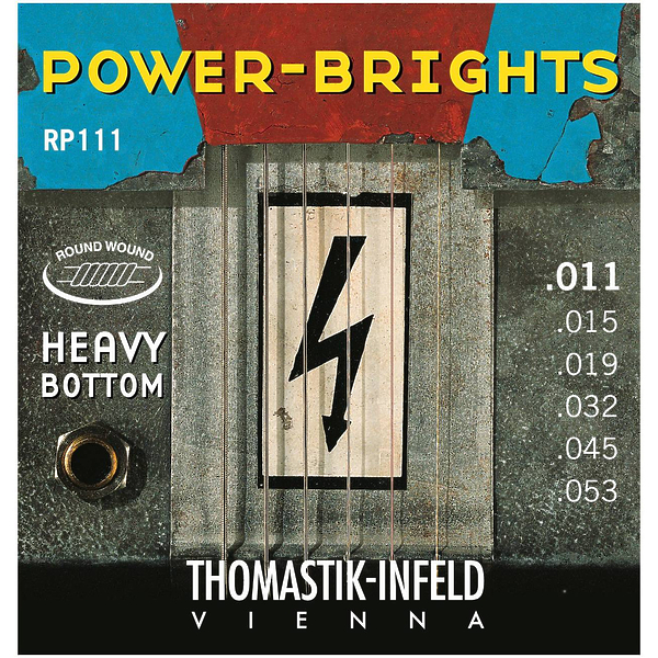 Струны для электрогитары Thomastik Power-Brights RP111 артикул 291481Si-1