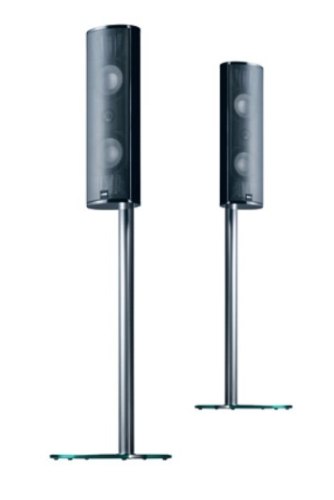 Стойка под АС Canton LS 250 black/silver (стойка для акустики высота 104 см) артикул 315423FV-1