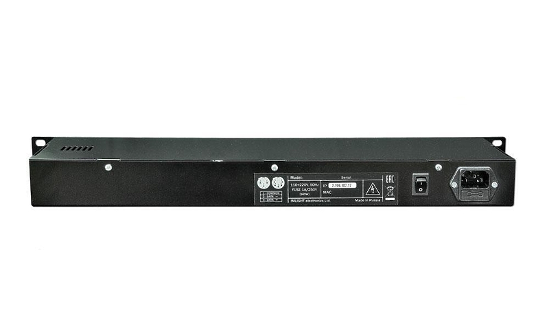 Блок преобразования сигнала  ARTNET в DMX-512-А Imlight NETline-4 (OLED) артикул 218064Si-1 фото 3