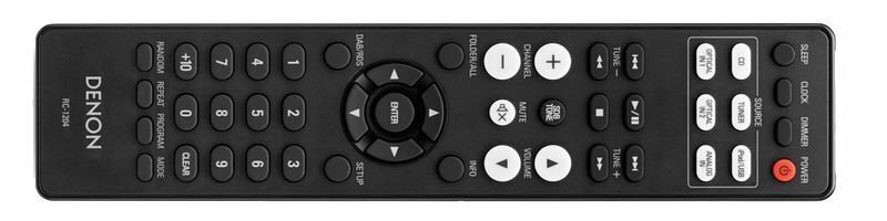CD ресивер Denon RCD-M40 Black артикул 128005Si-1 фото 4