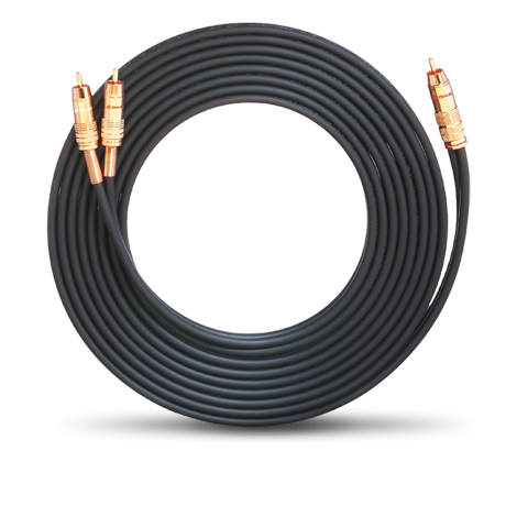 Кабель межблочный аудио Oehlbach NF 1 Y-SUB black 3,0 m (2058) артикул 157086FV-1