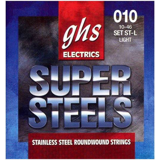 Струны для электрогитары GHS ST-L артикул 291426Si-1