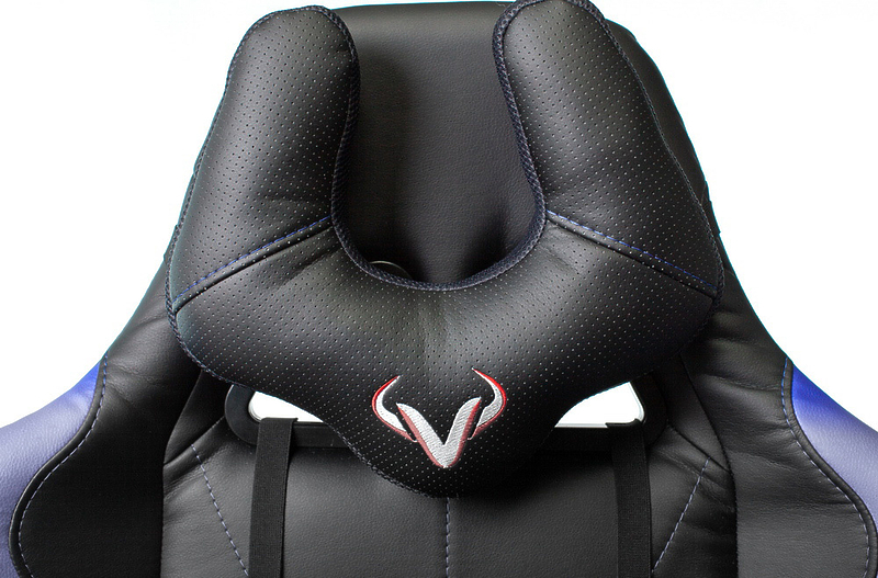 Кресло Zombie VIKING 5 AERO BLUE (Game chair VIKING 5 AERO black/blue eco.leather headrest cross plastic) артикул 263438Si-1 фото 15