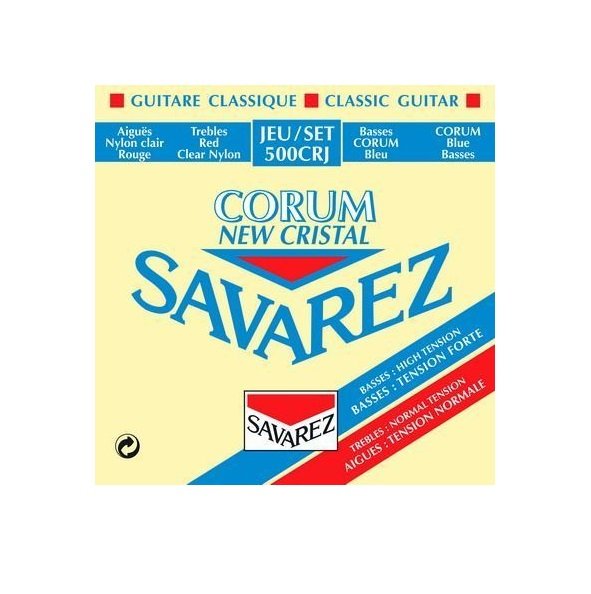 Струны для гитары Savarez 500CRJ  Corum New Cristal Red/Blue артикул 279482Si-1