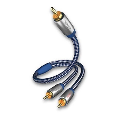 Кабель межблочный In-Akustik Premium Y-Subwoofer Cable Y-Sub RCA-2RCA 15.0m #0040815 артикул 104962Si-1
