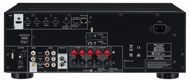 AV ресивер Pioneer VSX-529-S артикул 104565Si-1 фото 3