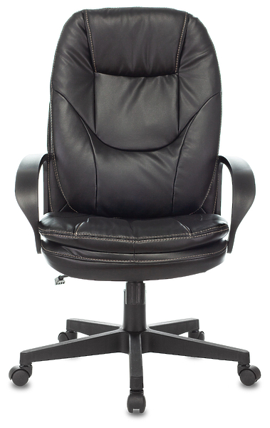 Кресло Бюрократ CH-868LT/#B (Office chair CH-868LT black eco.leather cross plastic) артикул 263198Si-1 фото 3