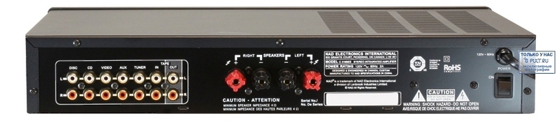 Стереоусилитель NAD C316BEE-T артикул 328120FV-1 фото 3