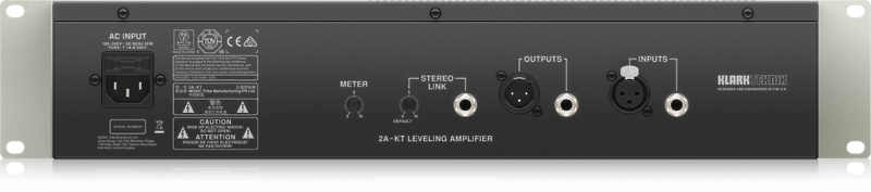 Компрессор KLARK TEKNIK 2A-KT артикул 229190Si-1 фото 4