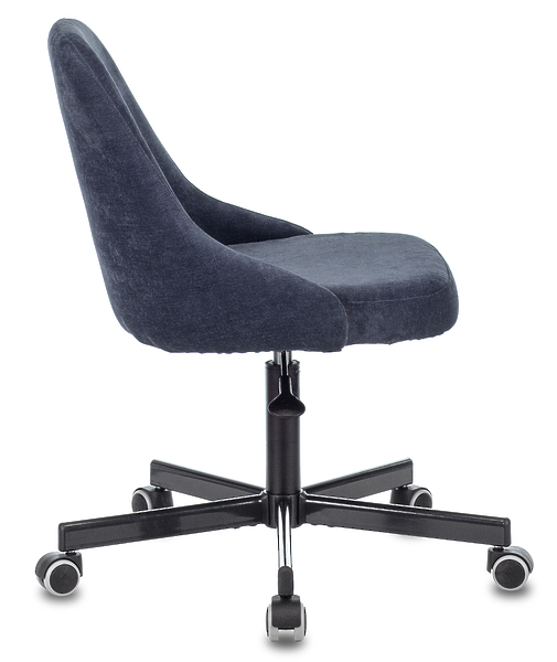 Кресло Бюрократ CH-340M/LT-27 (Office chair CH-340M dark blue Light-27 cross metal) артикул 263318Si-1 фото 4