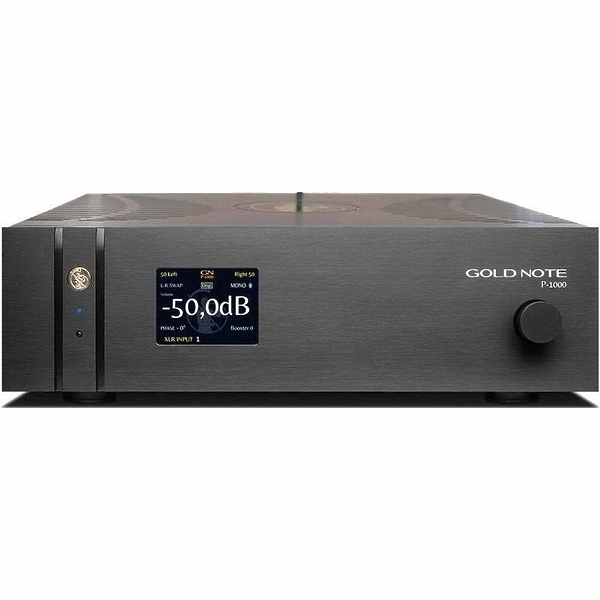 Стерео предусилитель Gold Note P-1000 black артикул 133216Si-1 фото 3