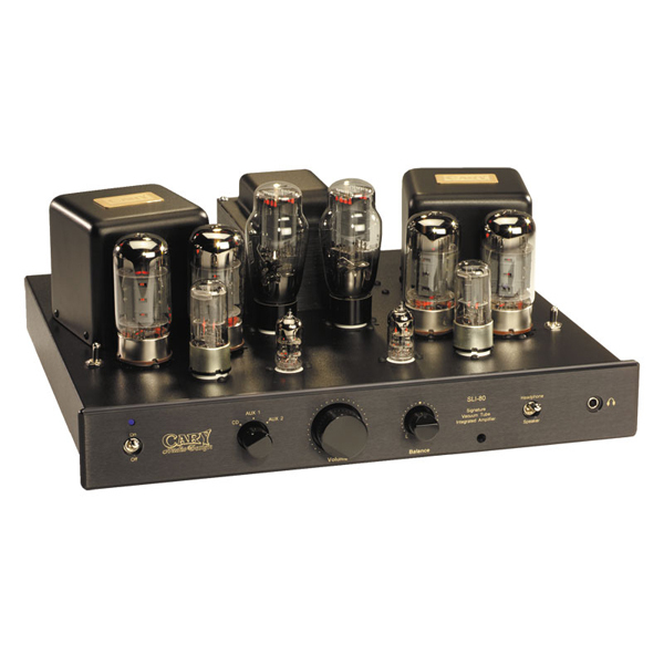 Ламповый усилитель Cary Audio SLI 80 black артикул 164701Si-1