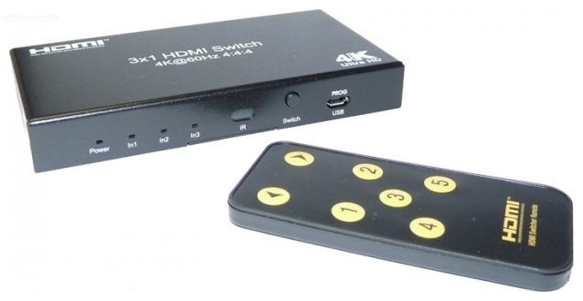 HDMI 2.0 переключатель 3x1 Dr.HD SW 316 SL артикул 207506Si-1 фото 3