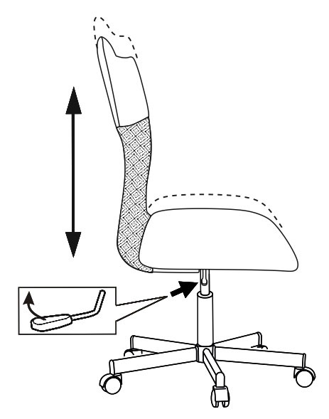 Кресло Бюрократ CH-1399/BLUE (Office chair CH-1399 blue Or-15 eco.leather/gauze cross metal) артикул 263363Si-1 фото 7