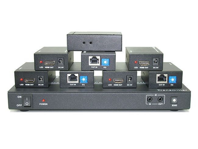 HDMI делитель 1x8 с удлинением по UTP / Dr.HD SC 184 Plus артикул 143223Si-1