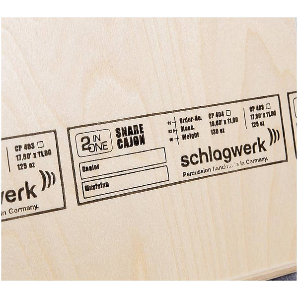 Кахон Schlagwerk CP403BLK артикул 288930Si-1 фото 7