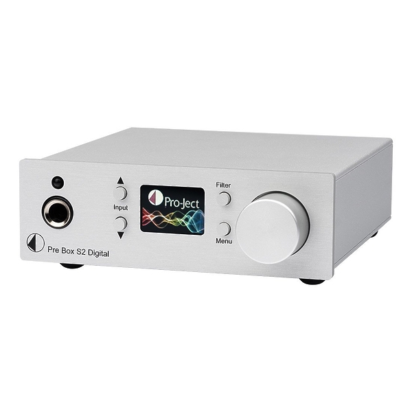 Предусилитель/ЦАП Pro-Ject PRE BOX S2 Digital, SILVER артикул 176713Si-1