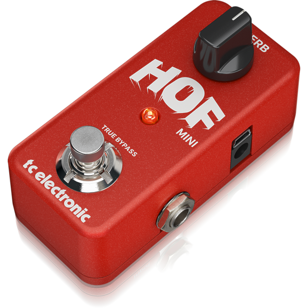 Педаль эффекта реверберации TC ELECTRONIC Hall of Fame Mini Reverb артикул 197727Si-1