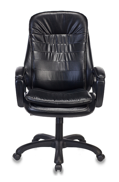 Кресло Бюрократ T-9950LT/BLACK (Office chair T-9950LT black eco.leather cross plastic) артикул 263386Si-1 фото 3