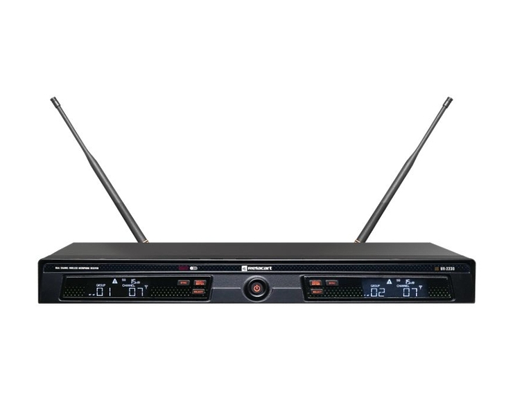 Беспроводной приемник RELACART UR-223D (J:554-586MHz K:522-554MHz) артикул 321184Si-1 фото 4