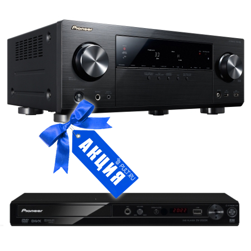AV ресивер Pioneer VSX-528-K + DV-2022K артикул 102754Si-1