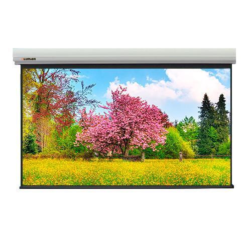 Экран с электроприводом Lumien [LMLC-100112] Master Large Control 360x467 см (раб. область 343х457 см) (225") Matte White FiberGlass артикул 222456Si-1
