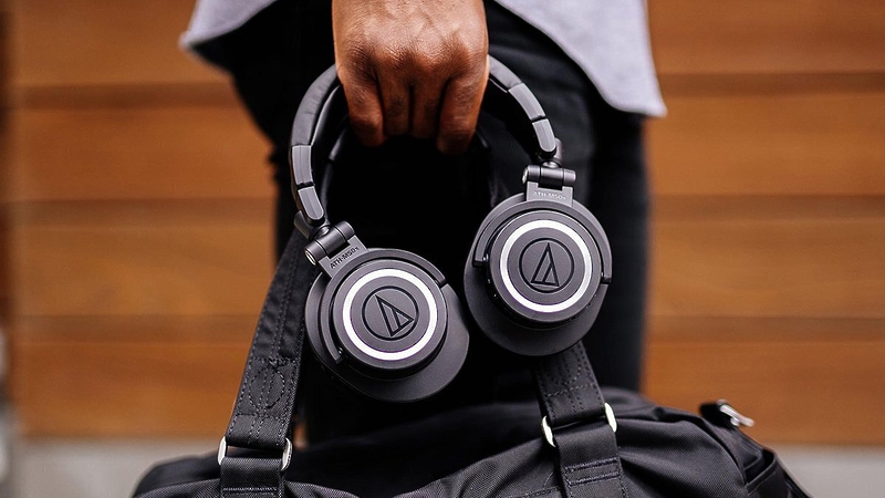 Наушники Audio Technica ATH-M50xBT артикул 182817Si-1 фото 6