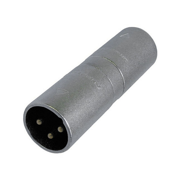 Переходник Neutrik NA3MM артикул 224805Si-1