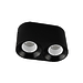 Светильник накладной Denkirs DK3096-BW+BK (Black White Black)