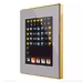 Сенсорная панель KNX Zennio Z41 Lite серебро, алюминиевая рамка под латунь