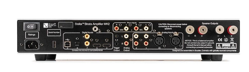 Интегральный усилитель PS Audio Stellar Strata MK2 Black артикул 331418Si-1 фото 5