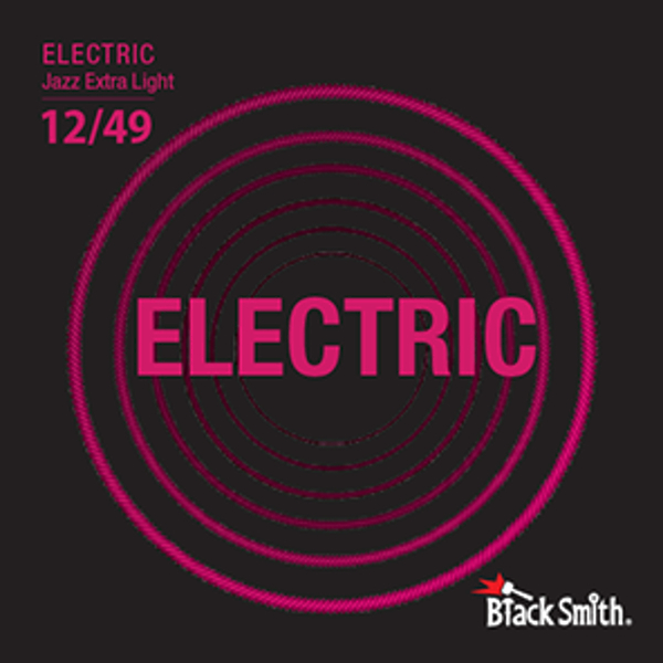 Струны для электрогитары BlackSmith Electric Jazz Extra Light 12/49 артикул 307618Si-1