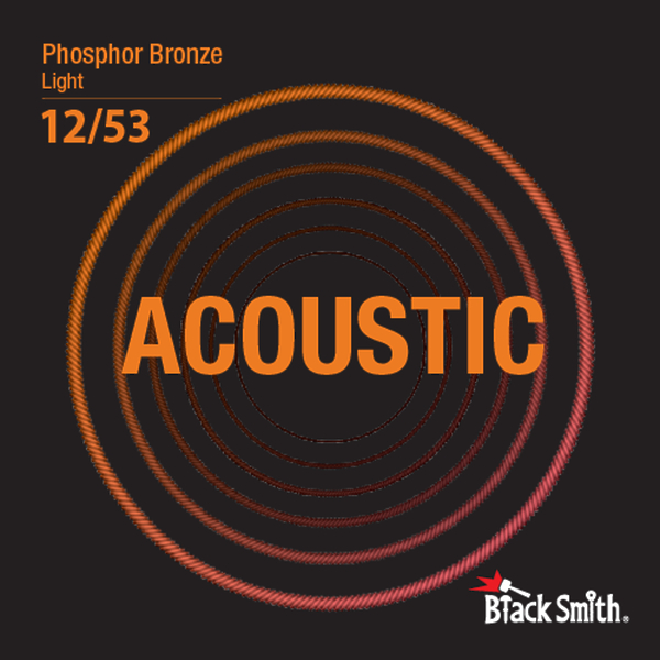 Струны для акустической гитары BlackSmith Phosphor Bronze Light 12/53 артикул 307679Si-1