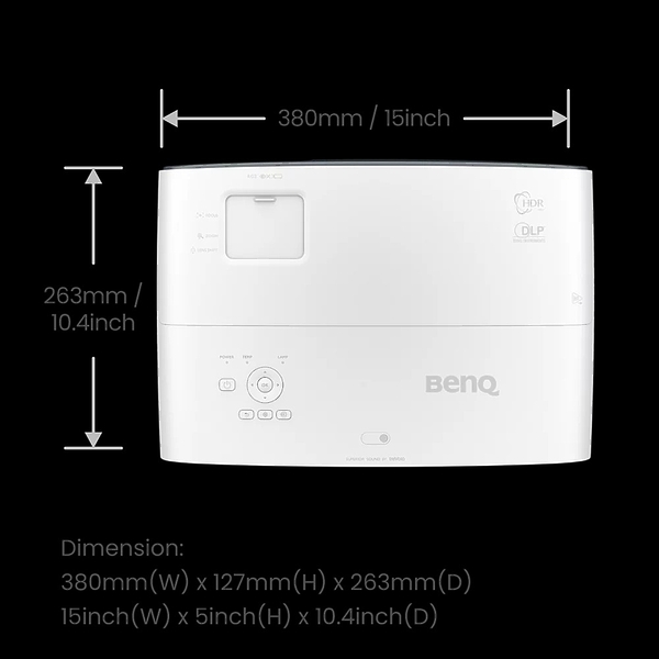 Проектор Benq TK860i White артикул 332575Si-1 фото 7