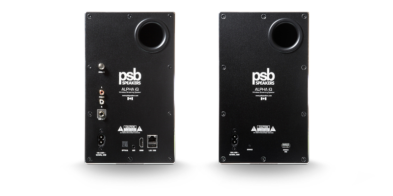 Полочная акустика PSB Alpha iQ Black артикул 324430Si-1 фото 4