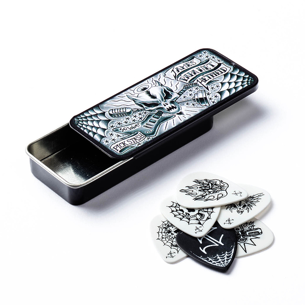 Медиаторы Dunlop JPH01T088 James Hetfield Pick Tin (6 шт) артикул 319743Si-1