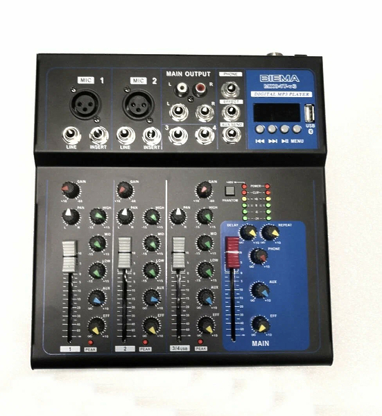 Микшерный пульт Biema MX04T-V3 артикул 332203Si-1 фото 3