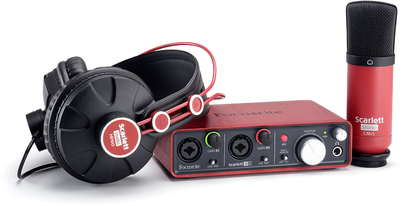 Портастудия FOCUSRITE Scarlett Studio артикул 147303Si-1 фото 3