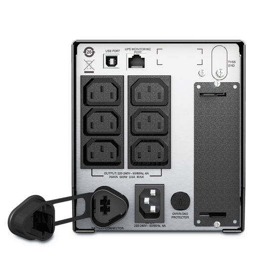 Источник бесперебойного питания APC SMT750I артикул 394526FV-1 фото 3