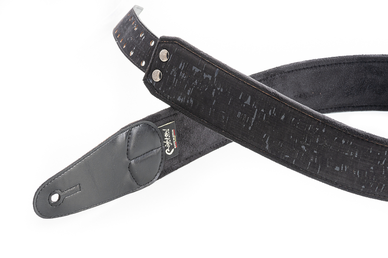 Ремень для гитары RightOn Straps Mojo Cork Black артикул 331652Si-1 фото 3
