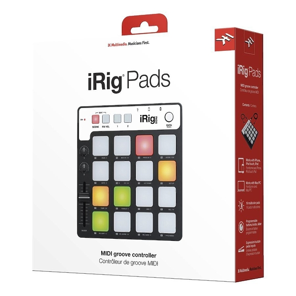 MIDI контроллер IK Multimedia iRig Pads артикул 182271Si-1 фото 25