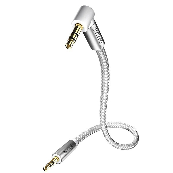 Кабель межблочный In-Akustik Premium MP3 Audio Cable 90° 3.5 Phone plug 1.5m #004104015 артикул 150410Si-1