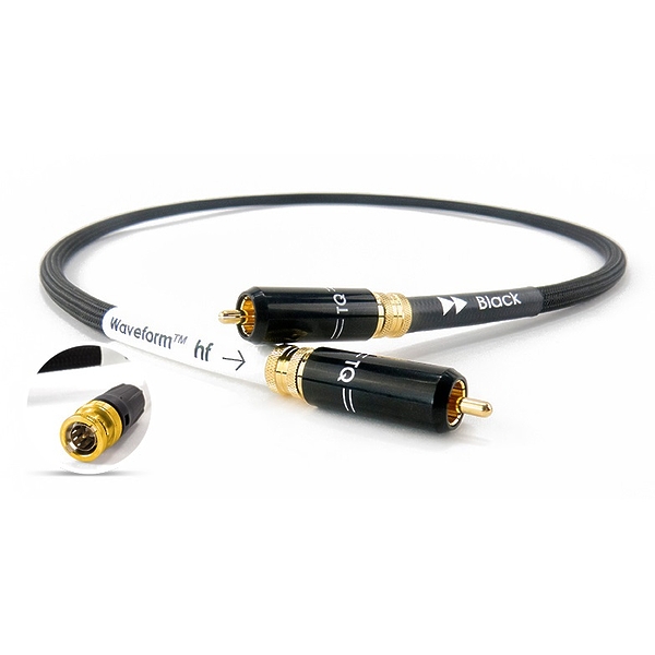 дубль Кабель межблочный аудио Tellurium Q Black WAVEFORM HF Digital RCA / BNC 1.0m артикул 189469Si-1
