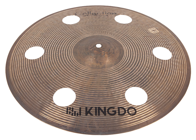 Тарелка крэш KINGDO 16" COLLECTION EXTREME O-ZONE CRASH артикул 320493Si-1