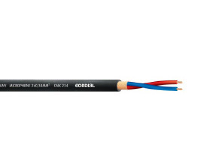 Микрофонный кабель Cordial CMK 234 BLACK артикул 300446Si-1