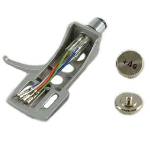 Tonar DJ Headshell Silver c грузом (2 и 4 g) артикул 291525-1